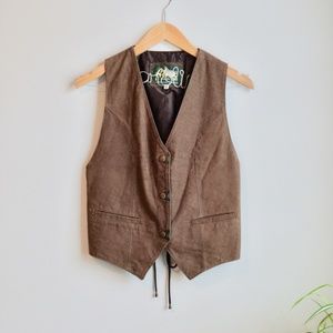 Vintage Leather Vest